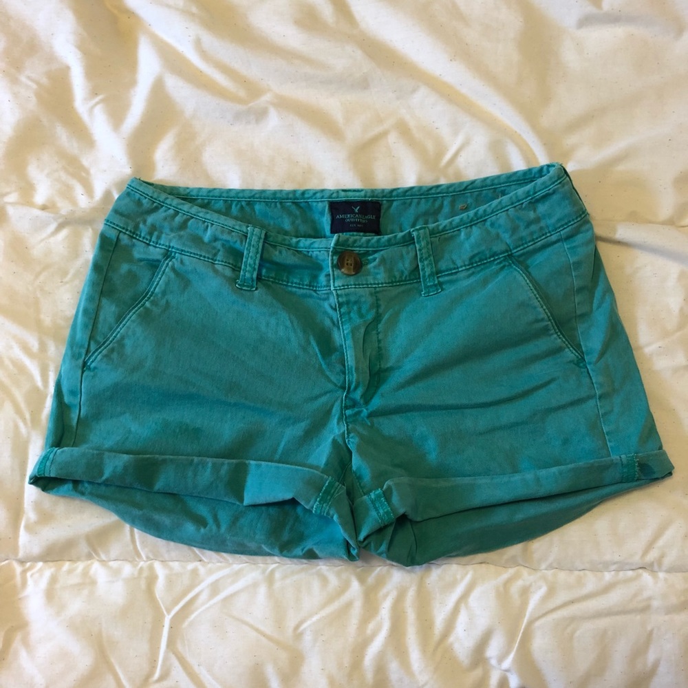 Teal shorties